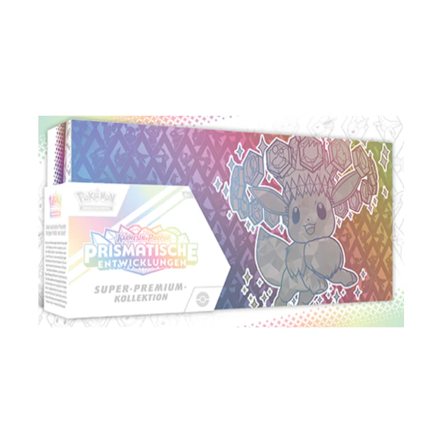 Pokémon Prismatische Entwicklung Super Premium Kollektion DE