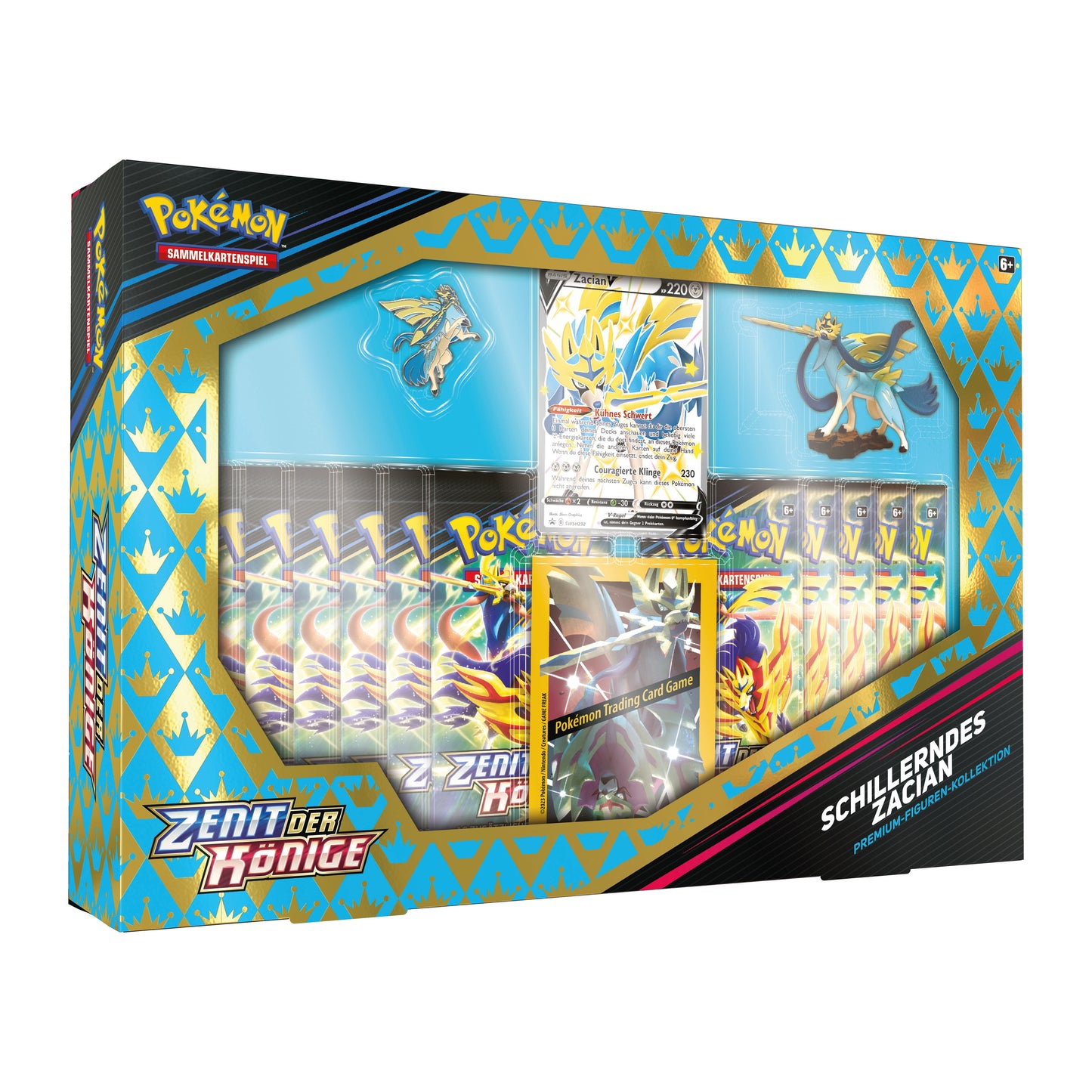 Zenit der Könige: Premium Figure Box - Schillerndes Zacian (DE)