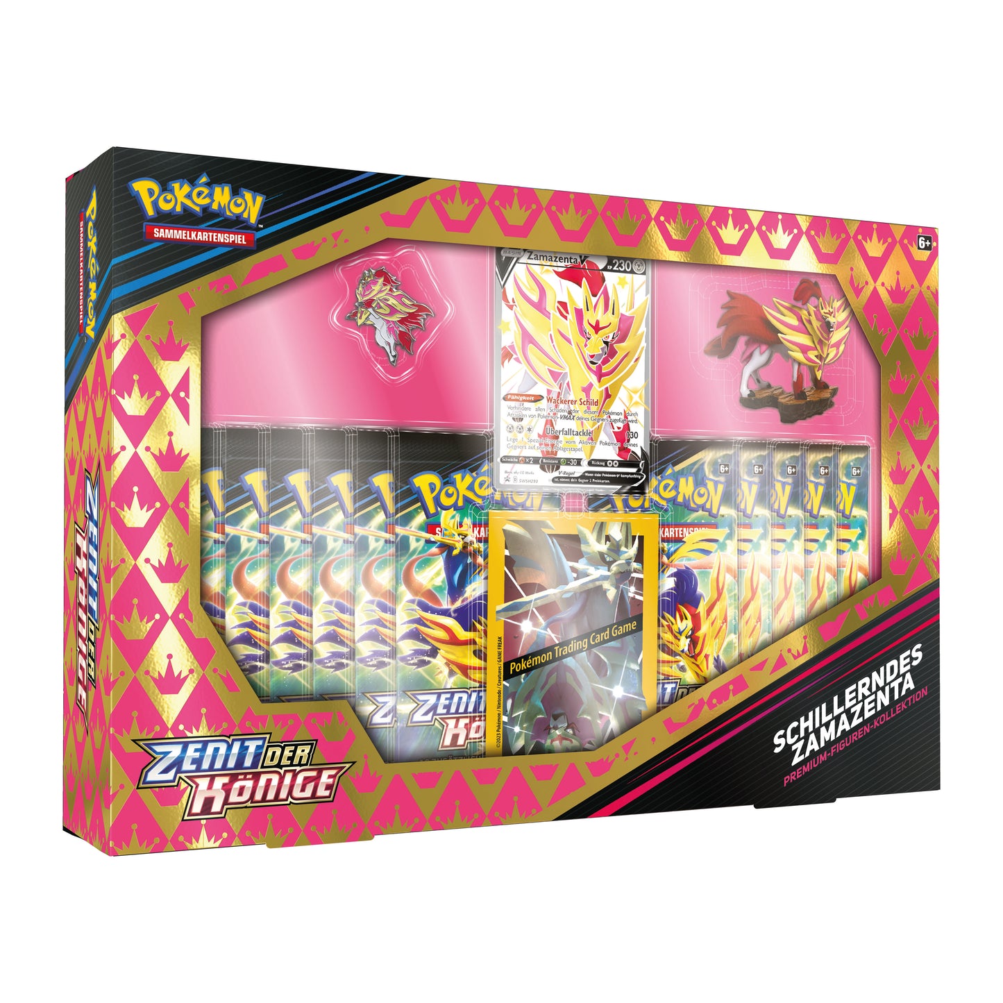 Zenit der Könige: Premium Figure Box - Schillerndes Zamazenta (DE)