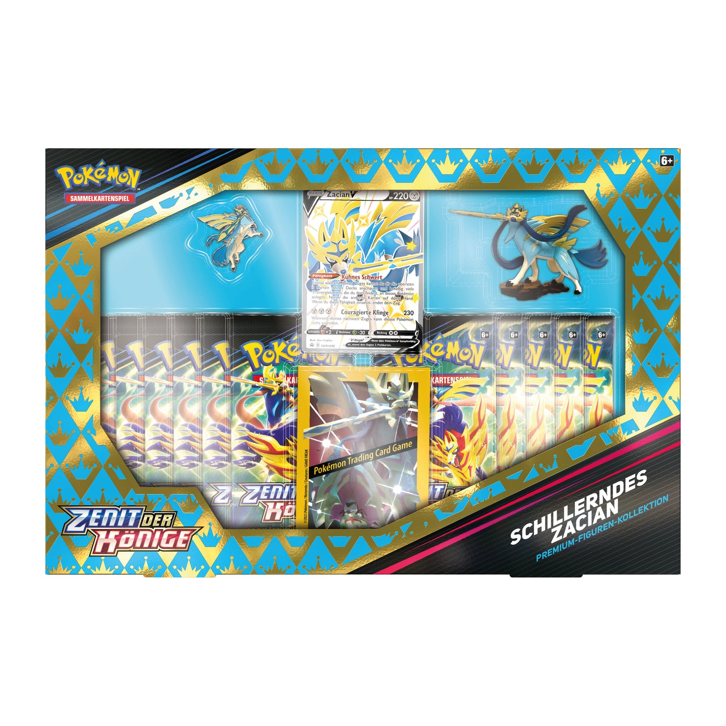 Zenit der Könige: Premium Figure Box - Schillerndes Zacian (DE)