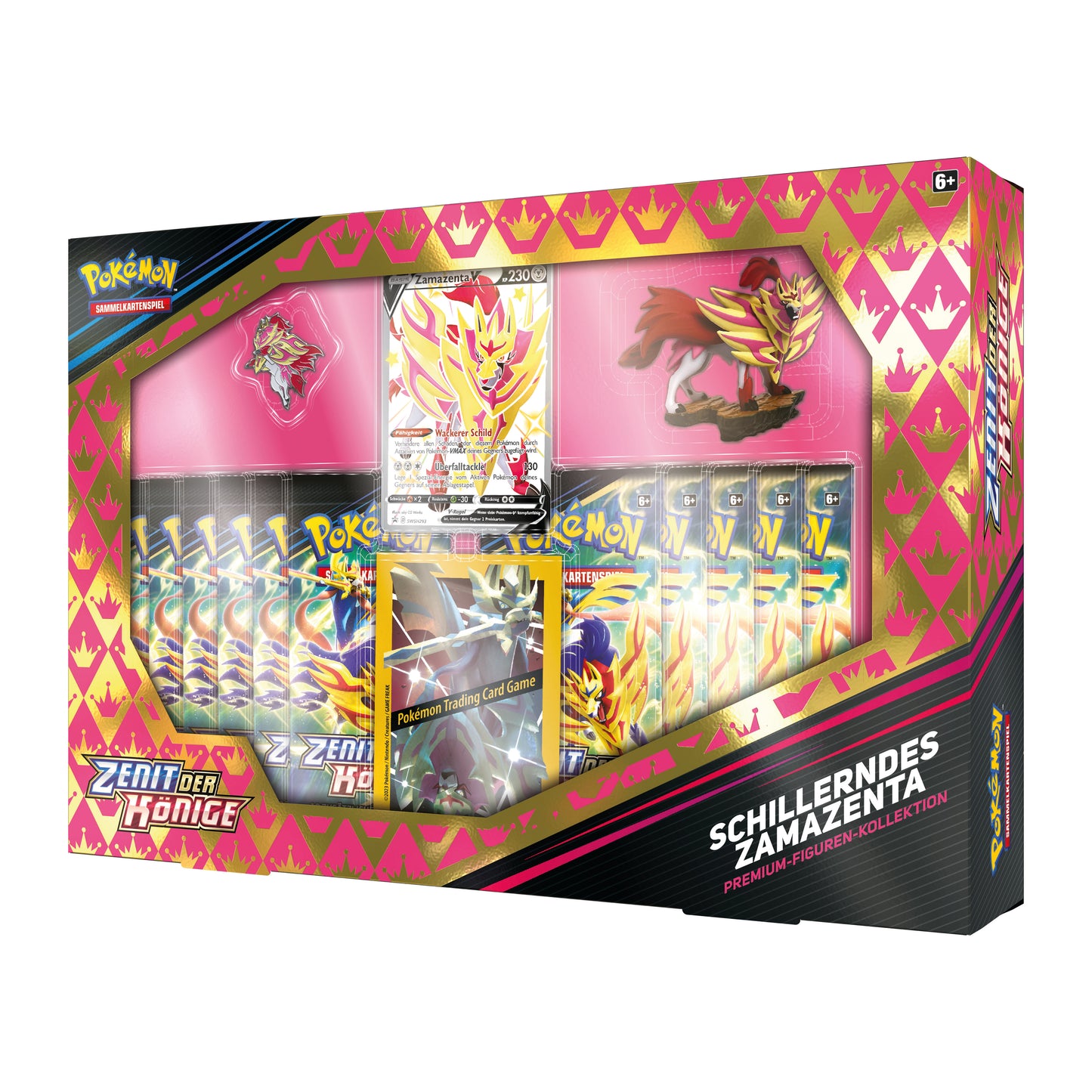 Zenit der Könige: Premium Figure Box - Schillerndes Zamazenta (DE)
