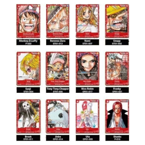 One Piece Premium Card Collection: RED