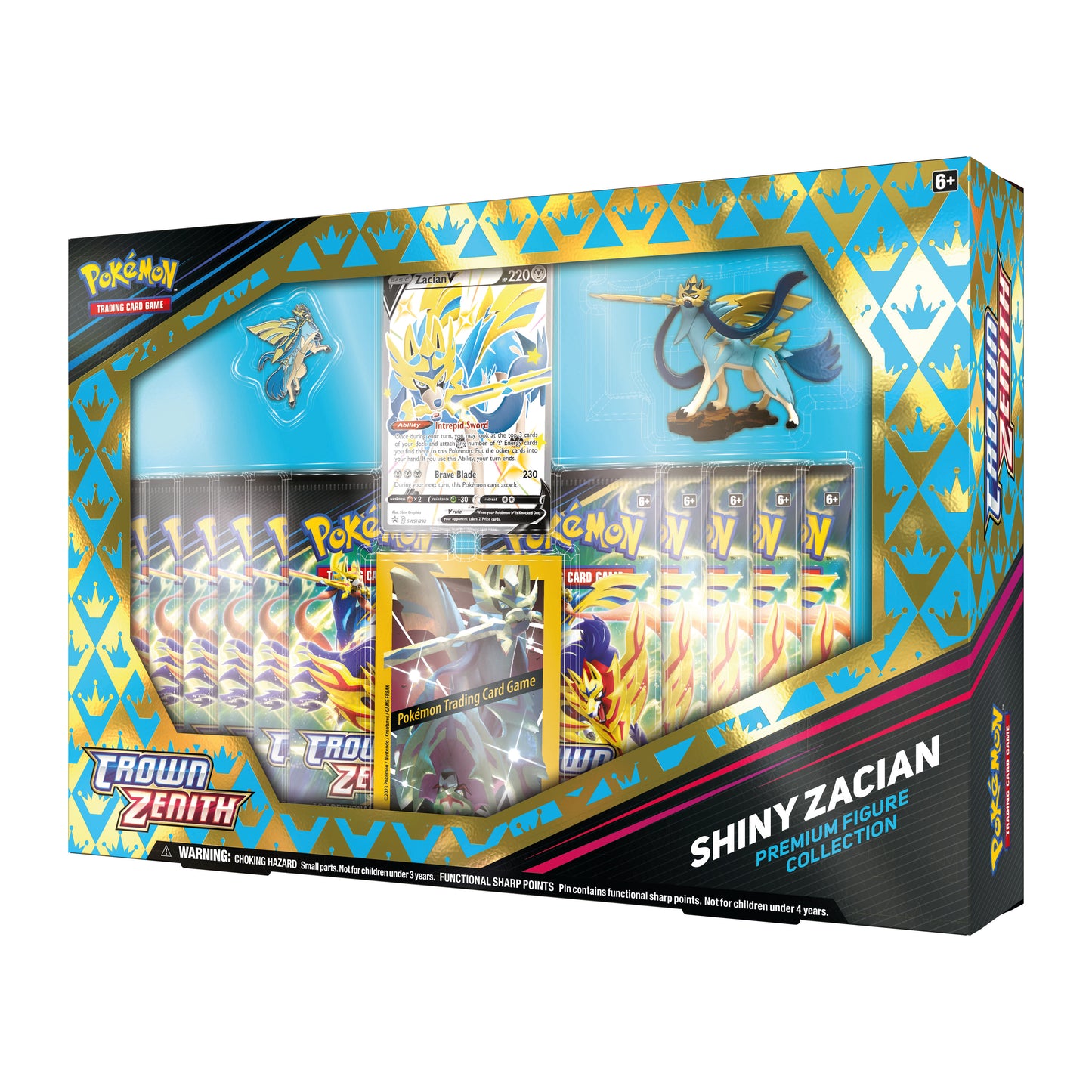 Crown Zenith: Premium Figure Box - Shiny Zacian (EN)