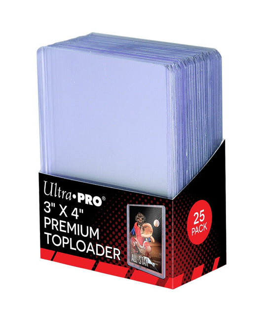 Premium Toploader Series 3"x4" (25 Pack)