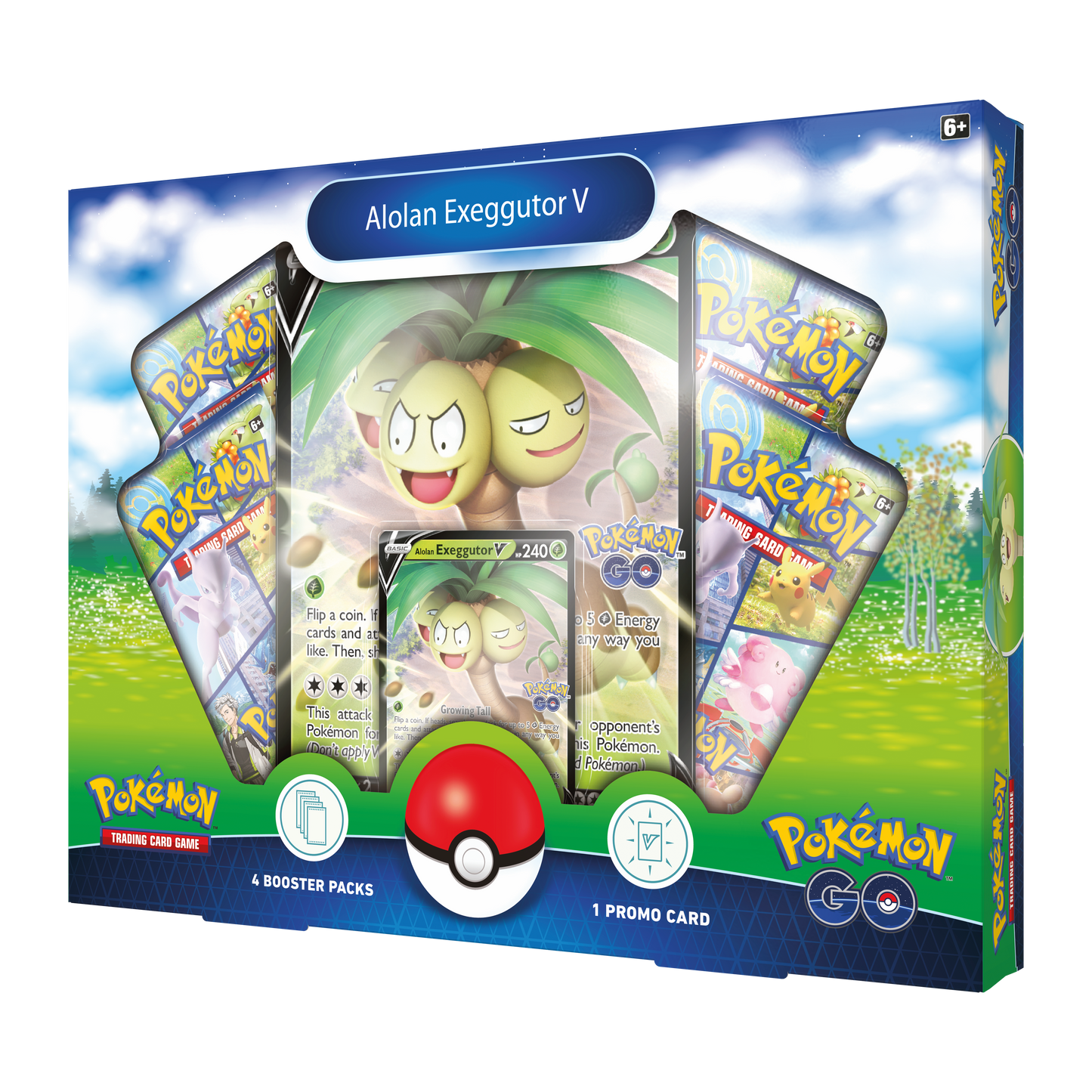 Pokémon GO: Alolan Exeggutor V Collection (EN)