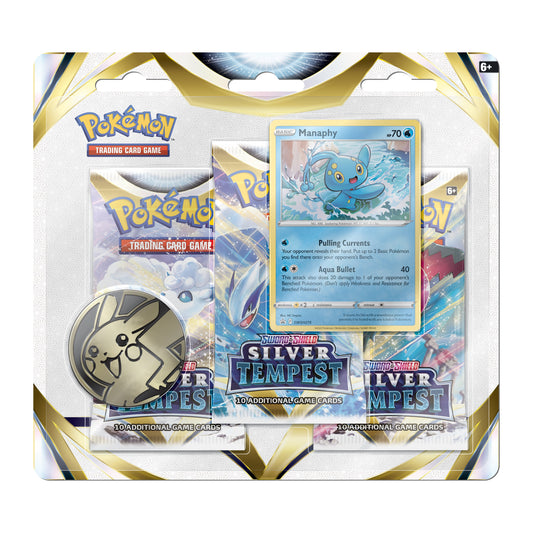 Silver Tempest: Three Pack Blister (EN) - Manaphy