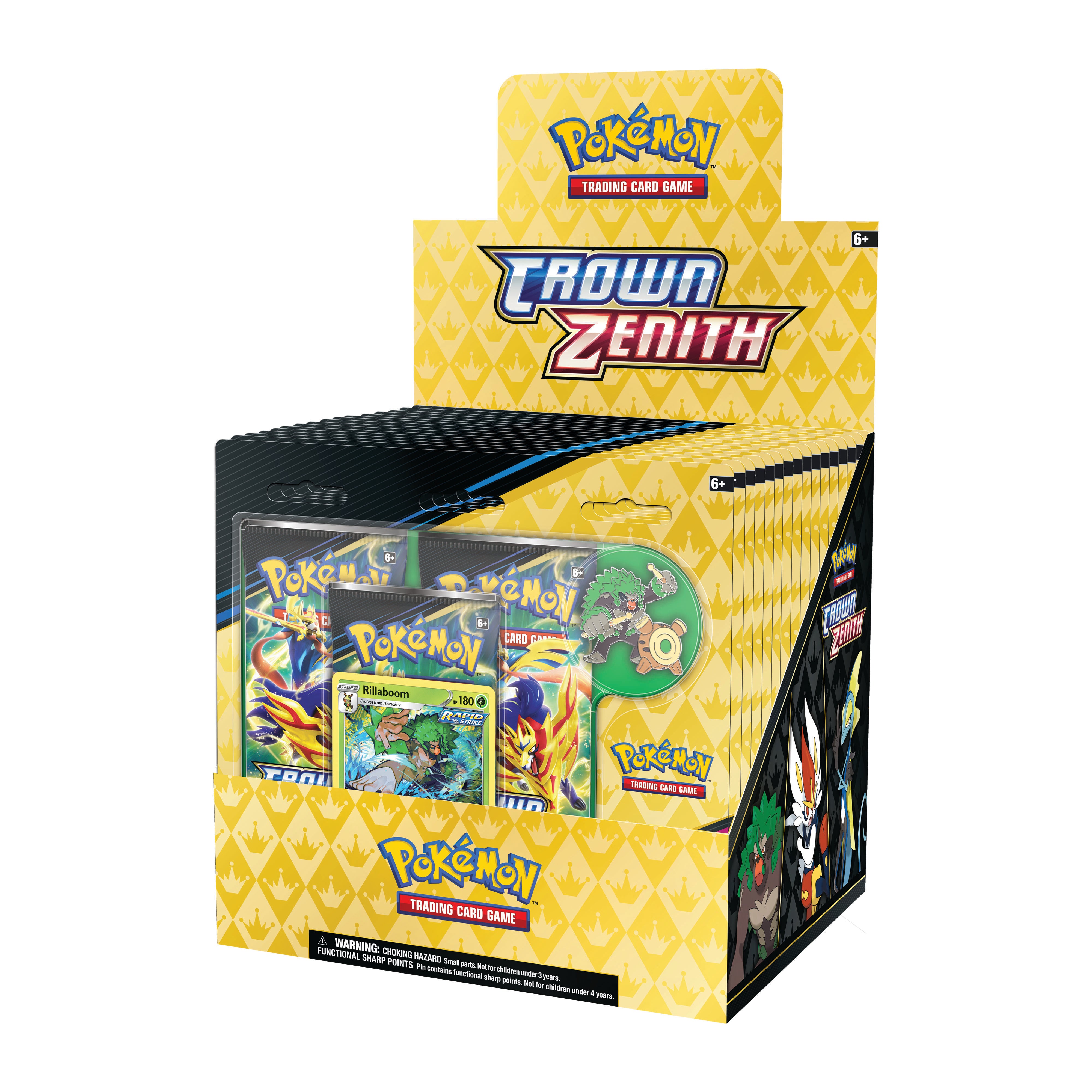 Crown Zenith: Pin Collection Cinderace (EN) – Black Diamond Cards